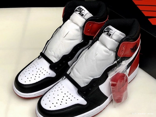 Cheap LUCY 1 Air Retro 555088-125 Black Toe Jordan 0805